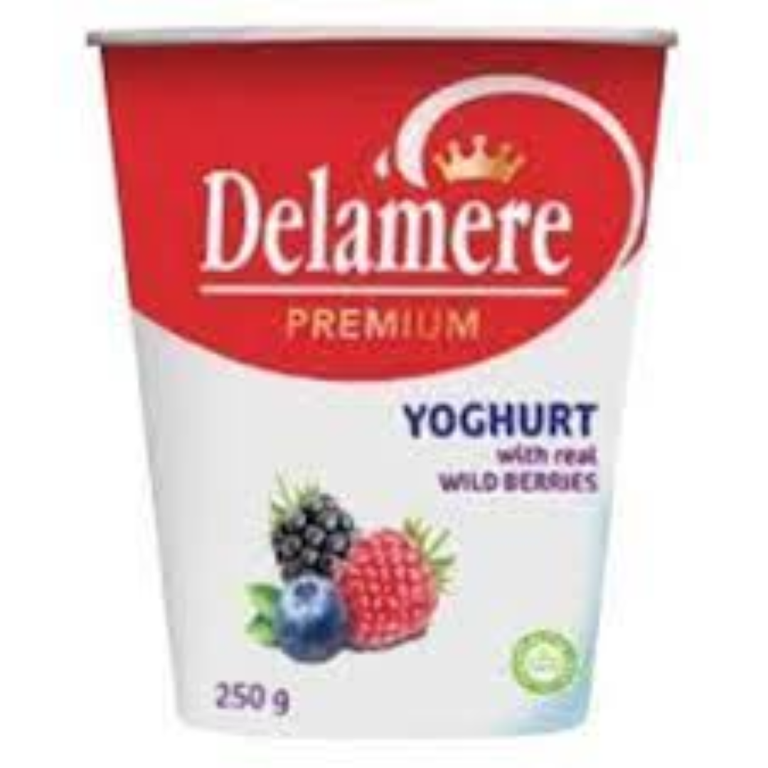 DELAMERE WILD BERRIES CUP 250ML